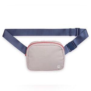 Popsugar Waist Pack, Adjustable Strap with Buckle, Multi Color Lavender